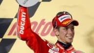 Premier Grand Prix de la saison et première victoire pour l'Australien Casey Stoner