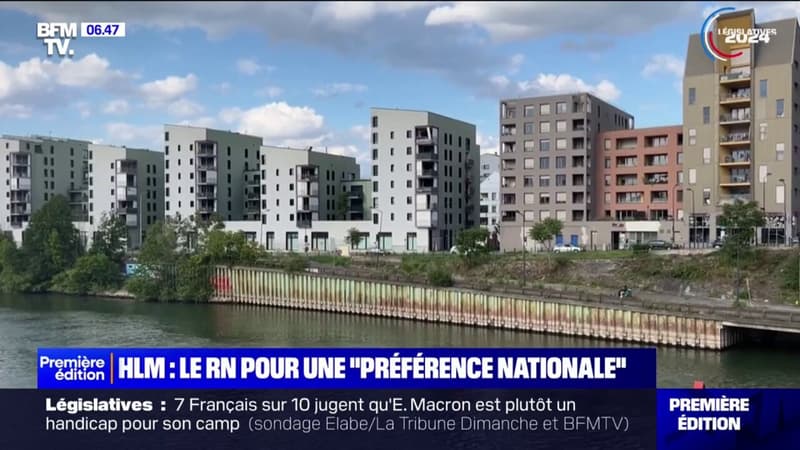 HLM: le Rassemblement national souhaite réserver l'accès aux familles françaises