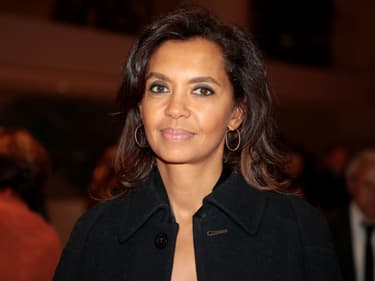 La présentatrice Karine Le Marchand le 20 février 2019, à Paris