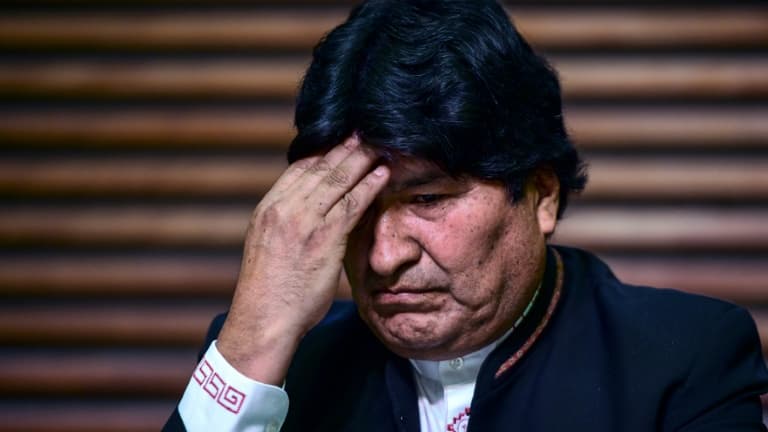 Evo Morales, ancien président de la Bolivie, en exil à Buenos Aires, le 21 février 2020 (illustration).