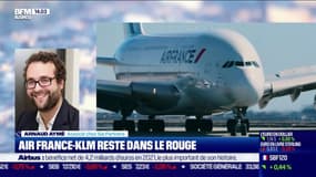 Air France-KLM reste dans le rouge