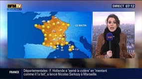 La météo pour ce vendredi 6 mars 2015