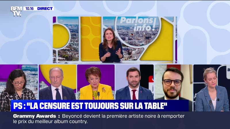 PS : "la censure est toujours sur la table" - 03/02