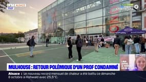 Mulhouse: retour polémique d'un professeur condamné