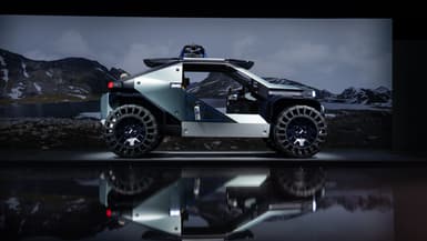 Le concept de buggy futuriste de Dacia, le Manifesto, sera au Mondial de l'Auto.