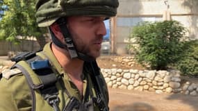 Un réserviste de l'armée israélienne déployé à Sderot