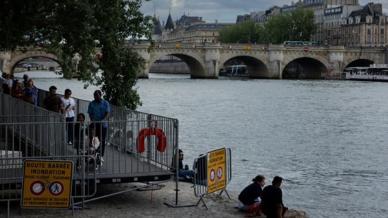 La Seine, le 13 juillet 2024 à Paris (image d'illustration).