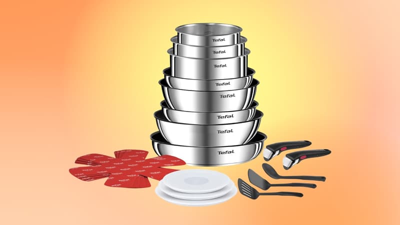 Amazon fracasse le prix de cette batterie de cuisine Tefal pendant quelques jours