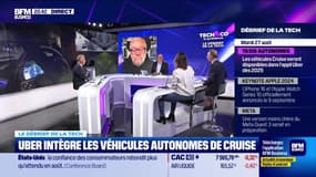 Uber intègre les véhicules autonomes de Cruise - 27/08