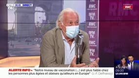 Jean-François Delfraissy, président du Conseil scientifique, se dit "contre l'obligation généralisée de la vaccination" 