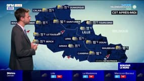 Météo Nord-Pas-de-Calais: de la pluie et du vent ce jeudi, jusqu'à 11°C à Calais et à Lille