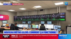 Lille: comment fonctionne le nouveau métro