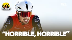Tour de France (E16) : "Horrible, horrible", Vauquelin a souffert au Mont Ventoux
