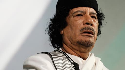 Mouammar Kadhafi.