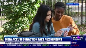 Le Tech Flash : Meta accusé d'inaction face aux mineurs par Léa Benaim - 27/11