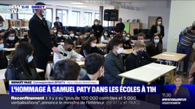 Hommage à Samuel Paty dans les écoles: les élèves lisent une lettre de Jean Jaurès