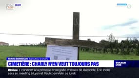 Cimetière: la commune de Charly n'en veut toujours pas