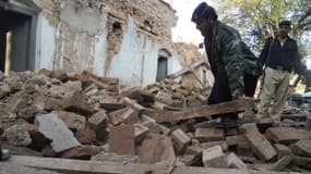 Les dégâts à Kohat, dans le nord du Pakistan, après le séisme qui a frappé l'Asie du Sud