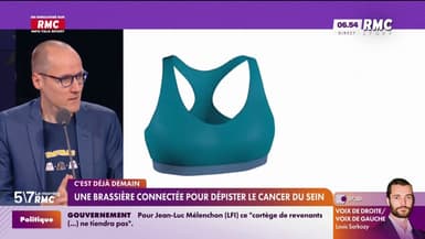 C'est déjà demain - Une brassière connectée pour dépister le cancer du sein 