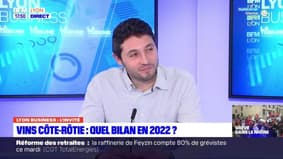 Lyon Business du mardi 31 janvier 2023 - Vins Côte-Rôtie : quel bilan en 2022 ?