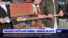 Roubaix: une marche contre les violences faites aux femmes