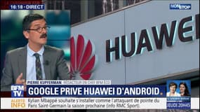 Google prive Huawei d'Android 