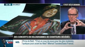 La chronique d'Anthony Morel: Des concerts en hologrammes de chanteurs décédés - 13/12