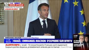Emmanuel Macron dénonce "un insupportable chantage" du Hamas sur les otages