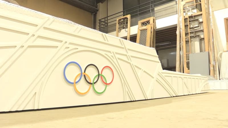 Dans les coulisses de la fabrication des podiums des JO