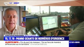 Pour Christophe Prudhomme, la panne touchant les numéros d'urgence était "assez prévisible" à cause d'un "sous-investissement dans ces systèmes"