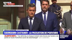 Gérald Darmanin: "Que les forces de l'ordre soit assurées de mon soutien total"