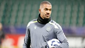 Alban Lafont avec le FC Nantes, le 21 décembre 2024