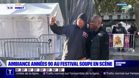 Ambiance années 90 au festival Soupe en scène