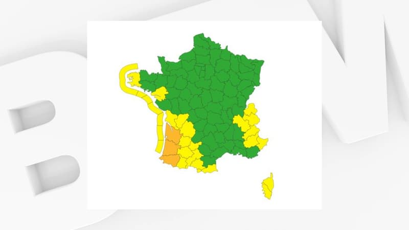 Trois départements placés en vigilance orange pour risque de crues, le 13 décembre 2020