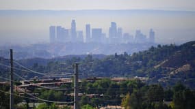 Los Angeles sous une couche de pollution le 17 octobre 2017