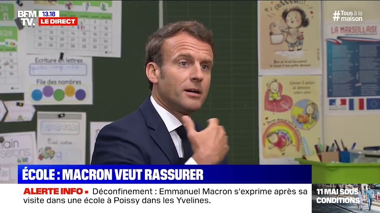 Macron Enleve 1 Mois De Vacances Emmanuel Macron: "Dans la vie d'un enfant, rester 2 mois à la maison, c