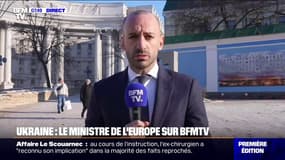 Guerre en Ukraine: "C'est le moment de rester unis, déterminés, et d'assurer un rapport de force avec la Russie", indique le ministre délégué en charge de l'Europe, Benjamin Haddad