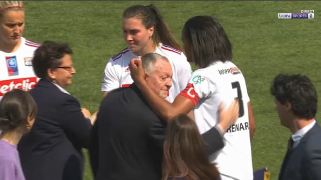 Jean-Michel Aulas lors d'OL-PSG, le 13 mai 2023. Jean-Michel Aulas lors d'OL-PSG, le 13 mai 2023.