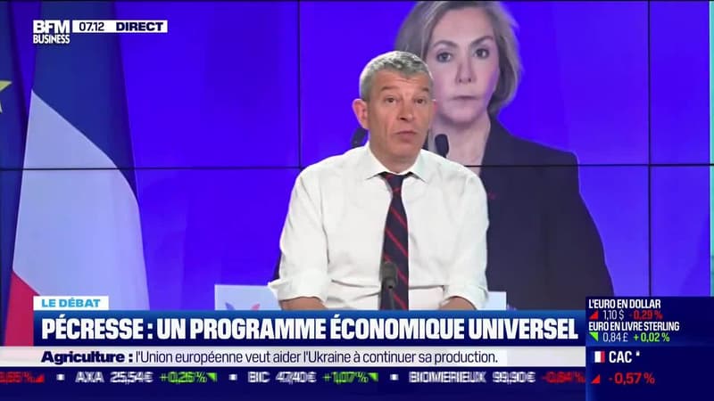 Le débat : Pécresse, un programme économique universel, par Nicolas Doze - 22/03