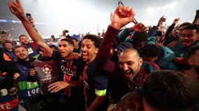 Marquinhos et Hakimi le 7 mai 2025