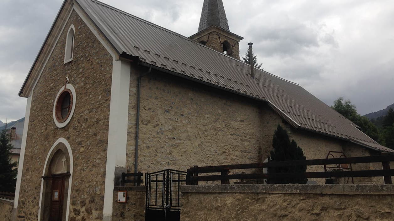 L'église Sainte-Marthe, au Vernet.