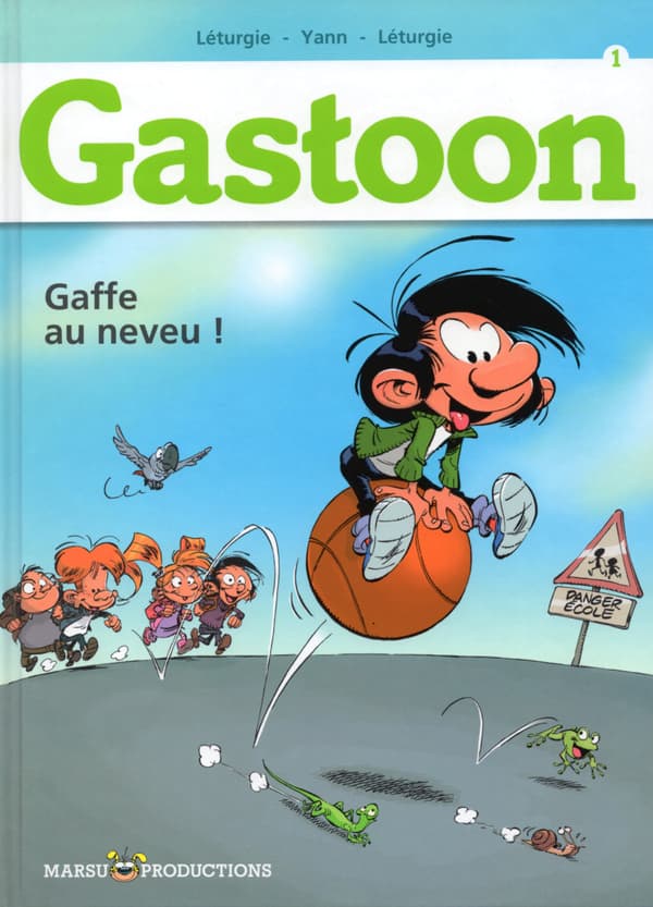 Couverture du premier tome de "Gastoon"