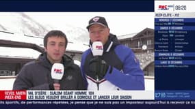 Sébastien Amiez espère "une victoire française" à Val d'Isère pour "vraiment lancer la saison" 