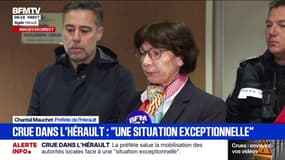 “Une situation exceptionnelle qui ne s’était pas vue depuis 1994,” explique Chantal Mauchet, préfète de l’Hérault à propos de la crue 