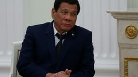 Le président philippin Rodrigo Duterte à Moscou le 23 mai 2017