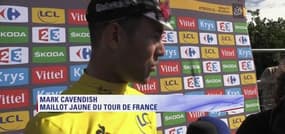 Cavendish : "Porter le maillot jaune est un honneur"
