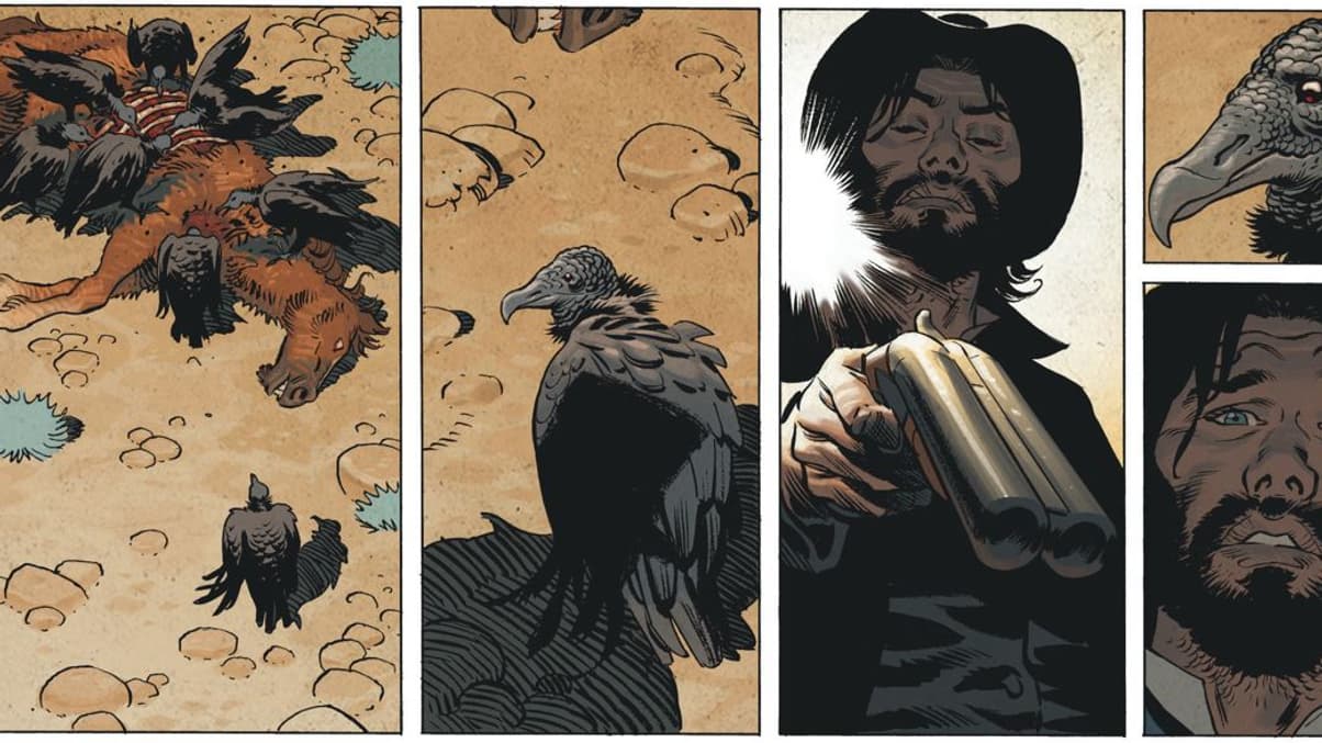 Détail d'une planche de la BD "Undertaker" de Xavier Dorison et Ralph Meyer Détail d'une planche de la BD "Undertaker" de Xavier Dorison et Ralph Meyer