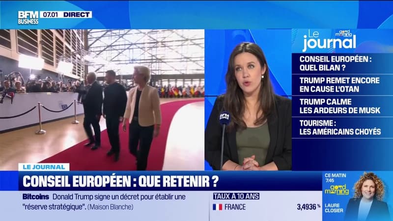 Conseil européen: les 27 ont donné leur feu vert au plan pour renforcer la défense de l'UE