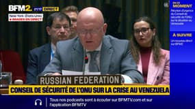 La Russie à l'ONU dénonce "une attitude de cow-boy" des États-Unis face au Venezuela