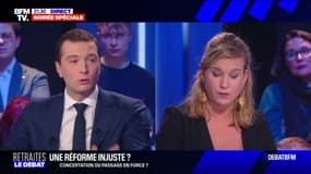 "Vous avez voté pour qui au second tour de l'élection présidentielle?": l'échange tendu entre Jordan Bardella et Mathilde Panot